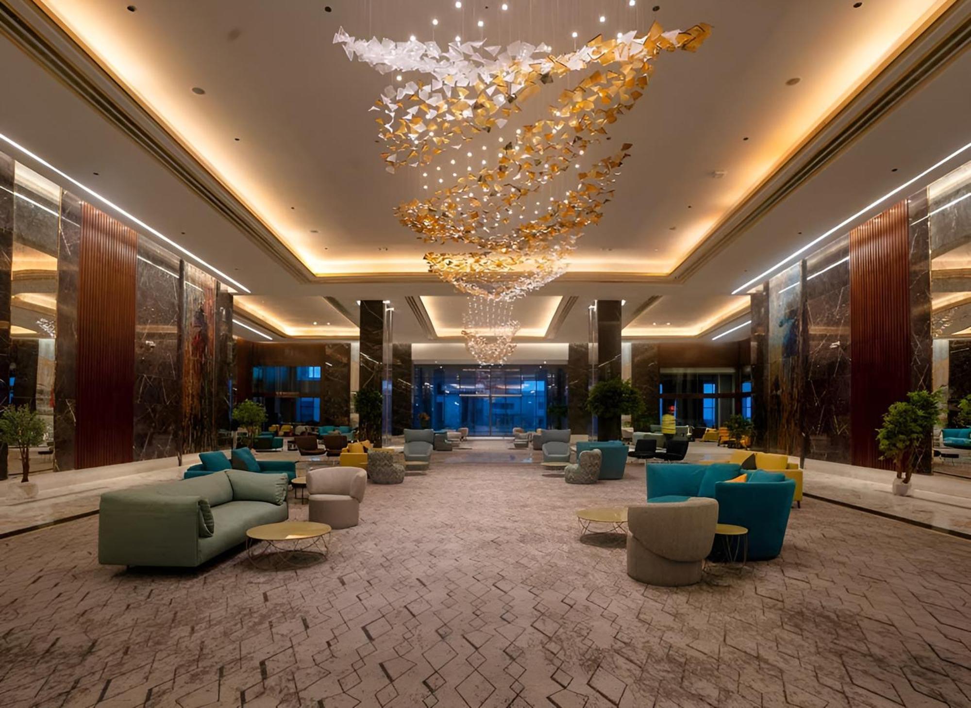 Hotel Regal Heights El-Alamein Exterior foto The lobby of the hotel