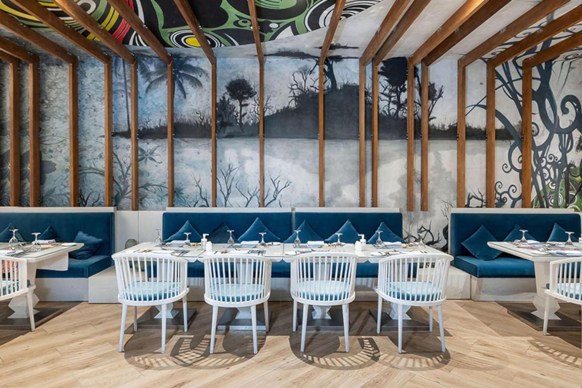 Hotel Regal Heights El-Alamein Exterior foto Restaurant interior