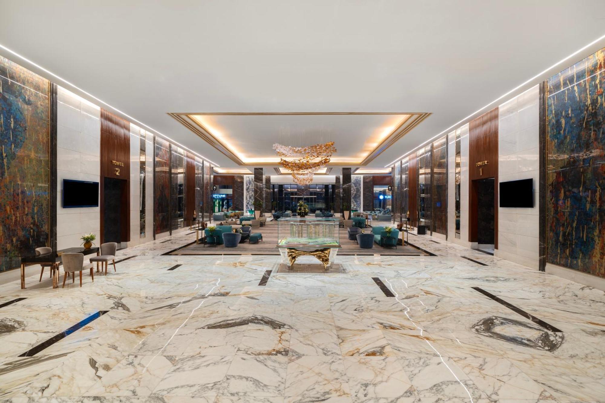 Hotel Regal Heights El-Alamein Exterior foto Lobby